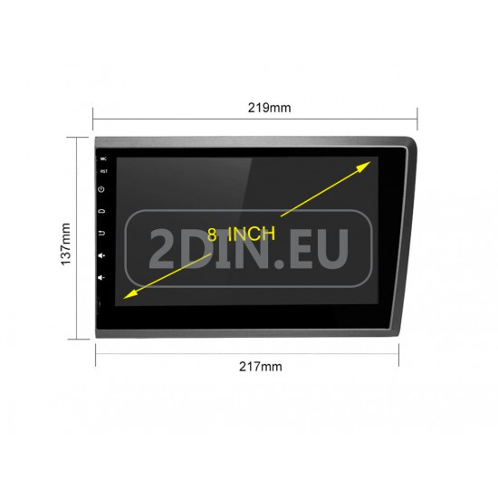 VOLVO S60, V70, XC70 - 8" МУЛТИМЕДИЯ / Навигация android 16 CPU:8-CORE, RAM:4GB + DSP + CarPlay  + SIM